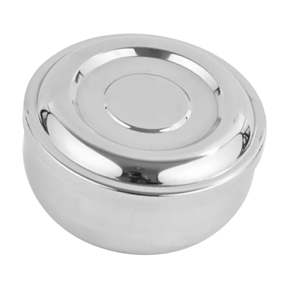 Stainless Steel Rice Bowls Dessert Bowls for Cereal Soup Noodle & Snacks