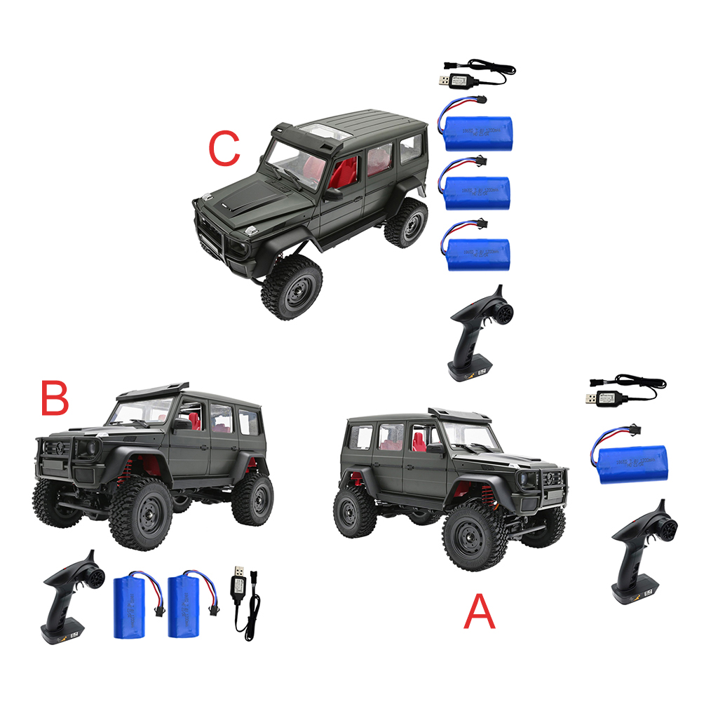 1:12 Scale MN86 Buggy, Four-wheel Driving Climbing Truck, Wireless Controller Crawlers Off Road Vehicle Model Children Boy Toys