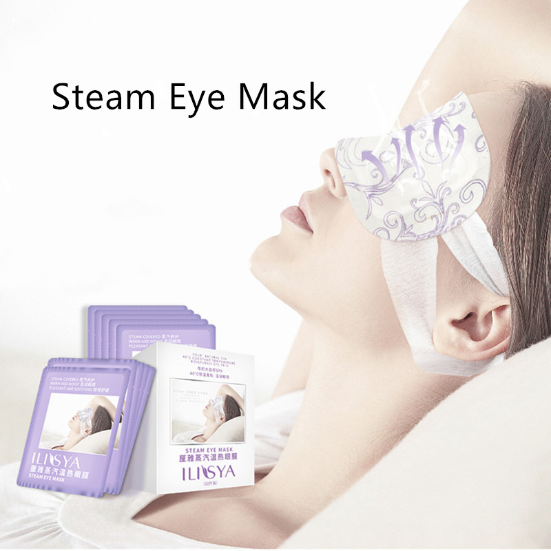 Best of Ilisya-Steam Eye Mask Warm Eye Patch Dark Circle Remover Relieve Fatigue For Travel Sleep Relax-10pcs Reviews & Tips