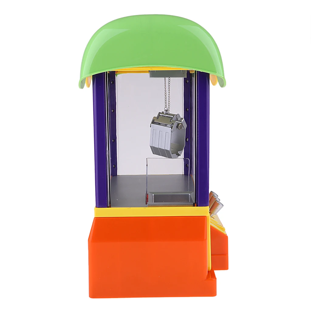 MagiDeal Candy Grabber Machine Toy Claw Game Kids Fun Crane Dolls Grab Arcade Machine Birthday Gift