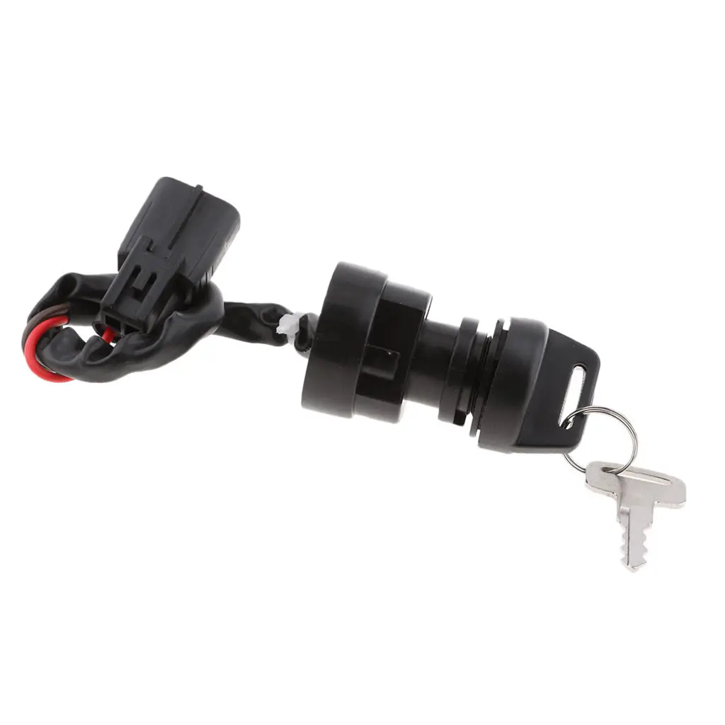 Universal Motorcycle Ignition Switch Key & Wire For Yamaha Raptor 700 YFM700R YFM 700R 2009-2016 Scooter ATV Moto Accessories