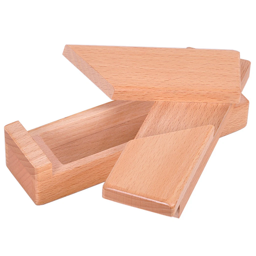 Classic Wooden Secret Opening Puzzle Box  Baffling Disentanglement IQ Learning Handmade 3D Puzzles Mysterious Box Toy