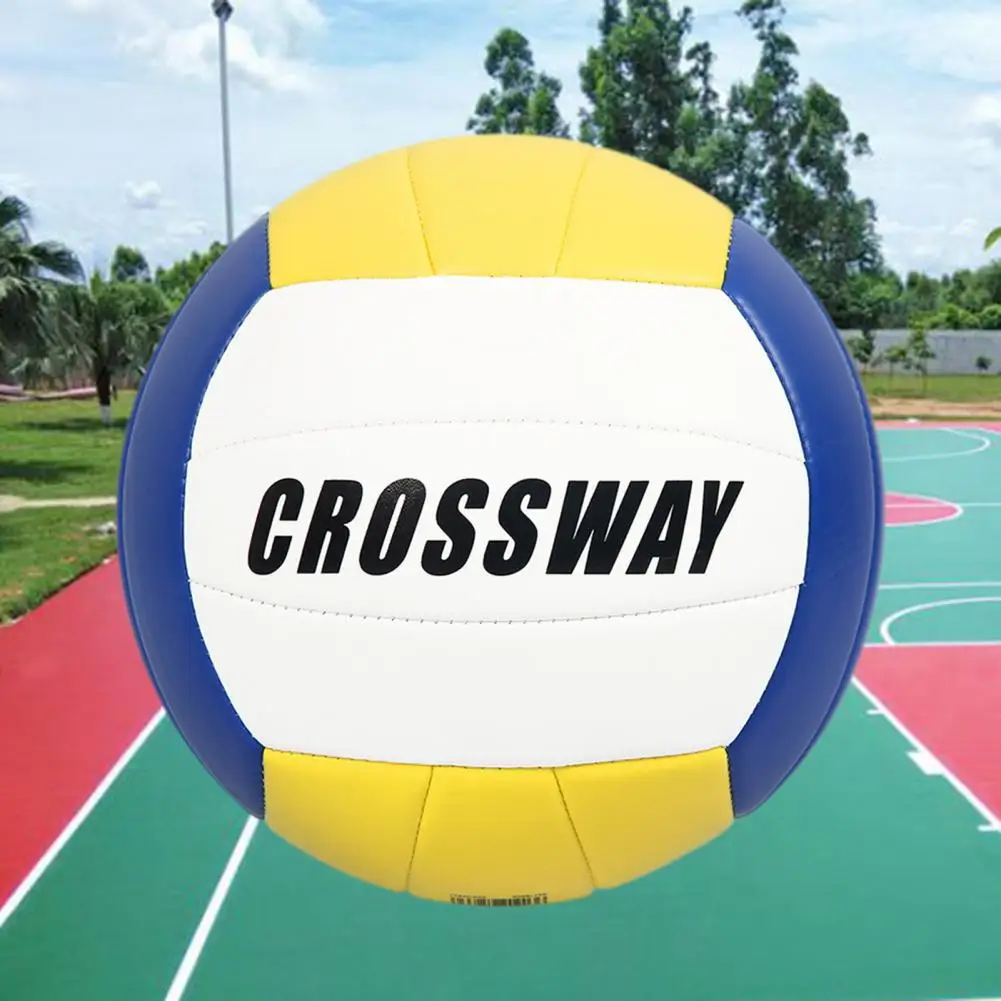 60% Discounts Hot!Crossway Training Volleyball Wear-resistant Leak-proof High Elasticity No.5 Children Adult Soft Sport Volleyba