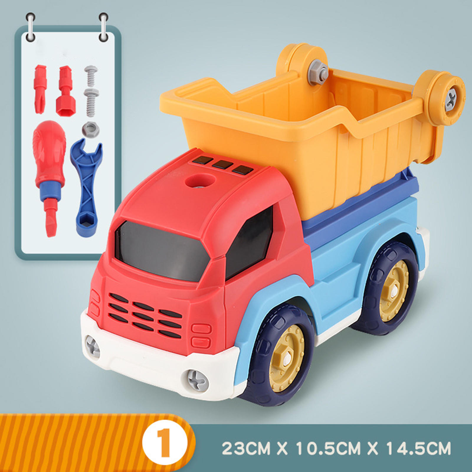 DIY Nut Disassembly City Engineering Truck Car Screw Boys Creative Tool Education Toys for Little Kids