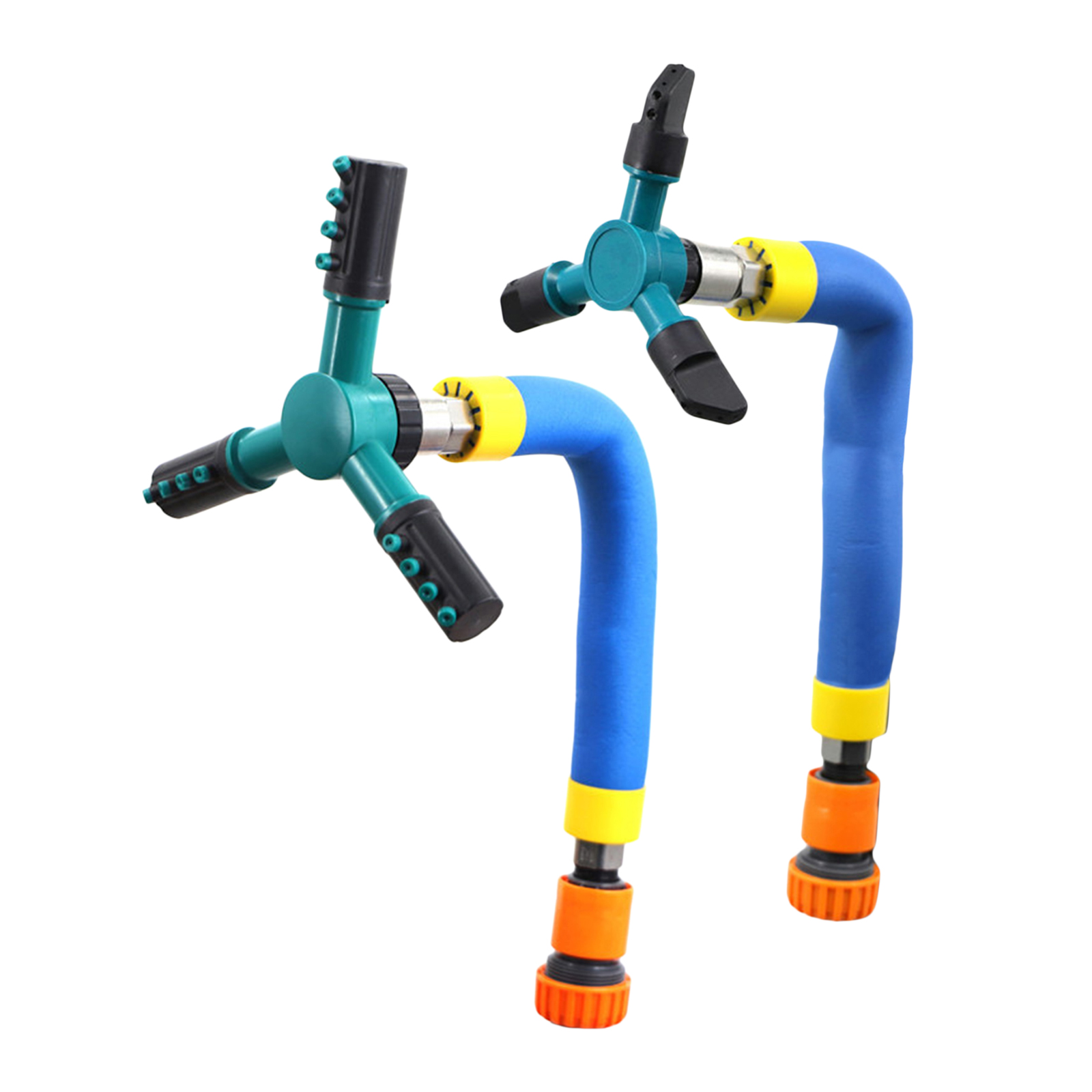 360° Rotating Water Sprinkler Trampoline Rotary Sprinkler for Outdoor Backyard Water Park Summer Gardening Sprinklers