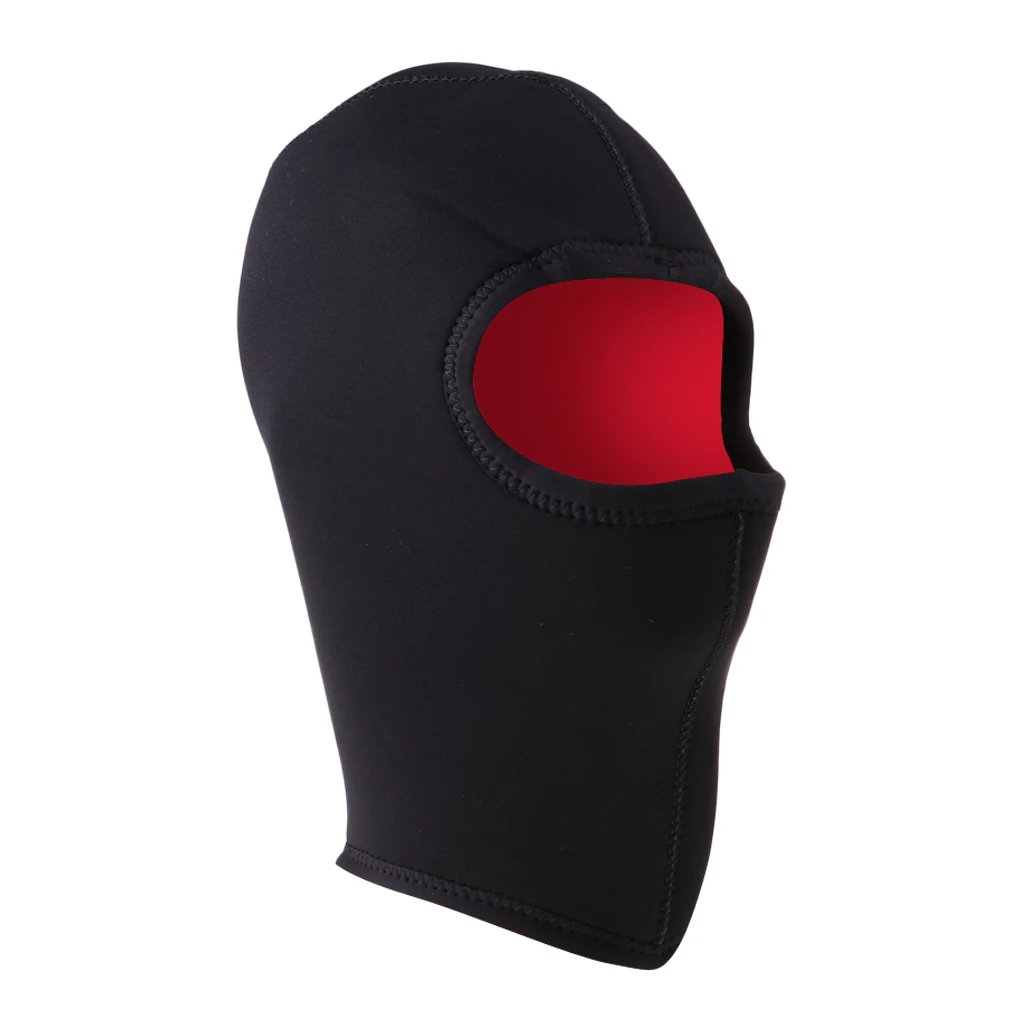 1 Piece 5mm Neoprene Hood Thermal Diving Hood Full Mask Head Cover