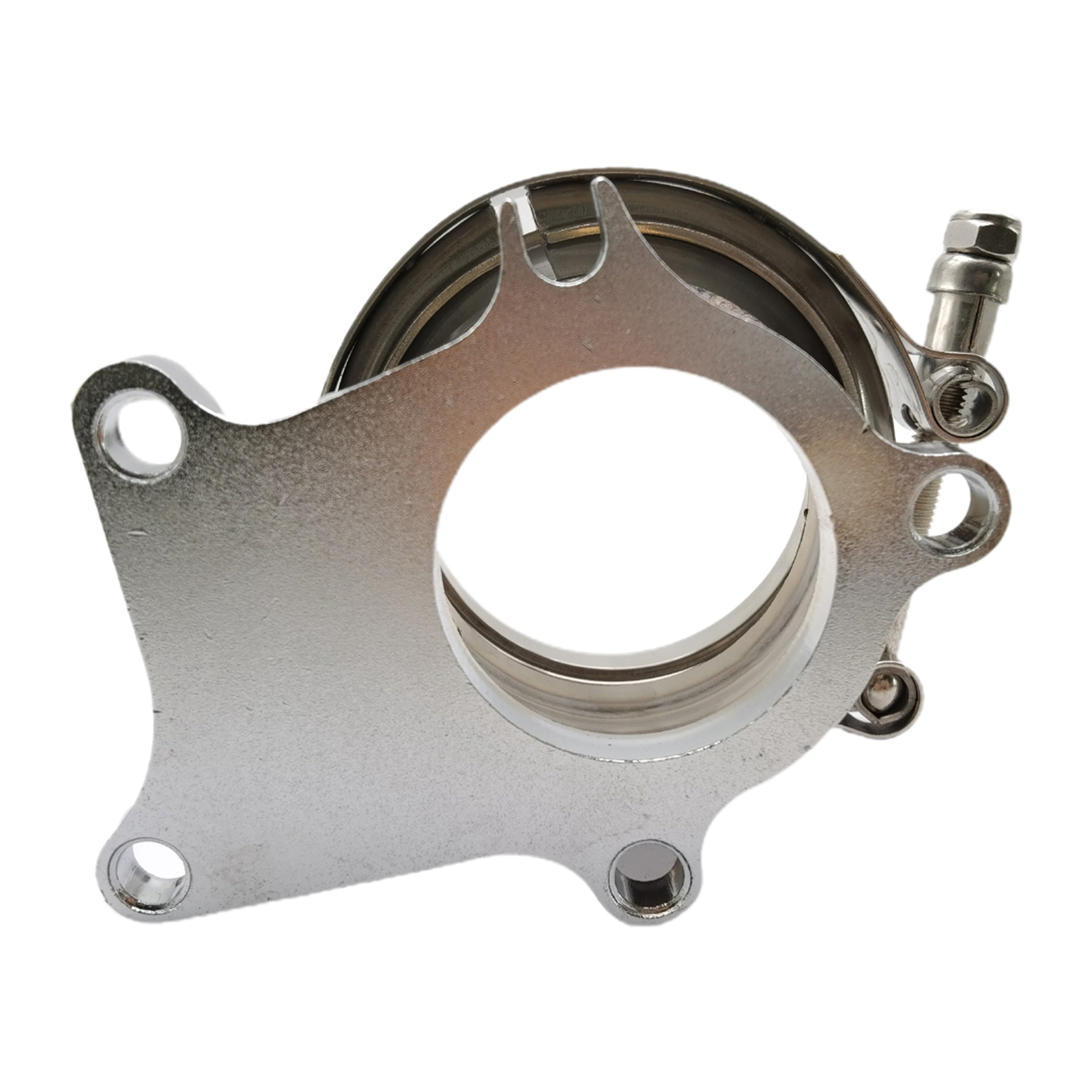 T3 T3/T4 5 Turbo Downpipe Flange to 2.5 inches V-Band Conversion Adaptor Kit