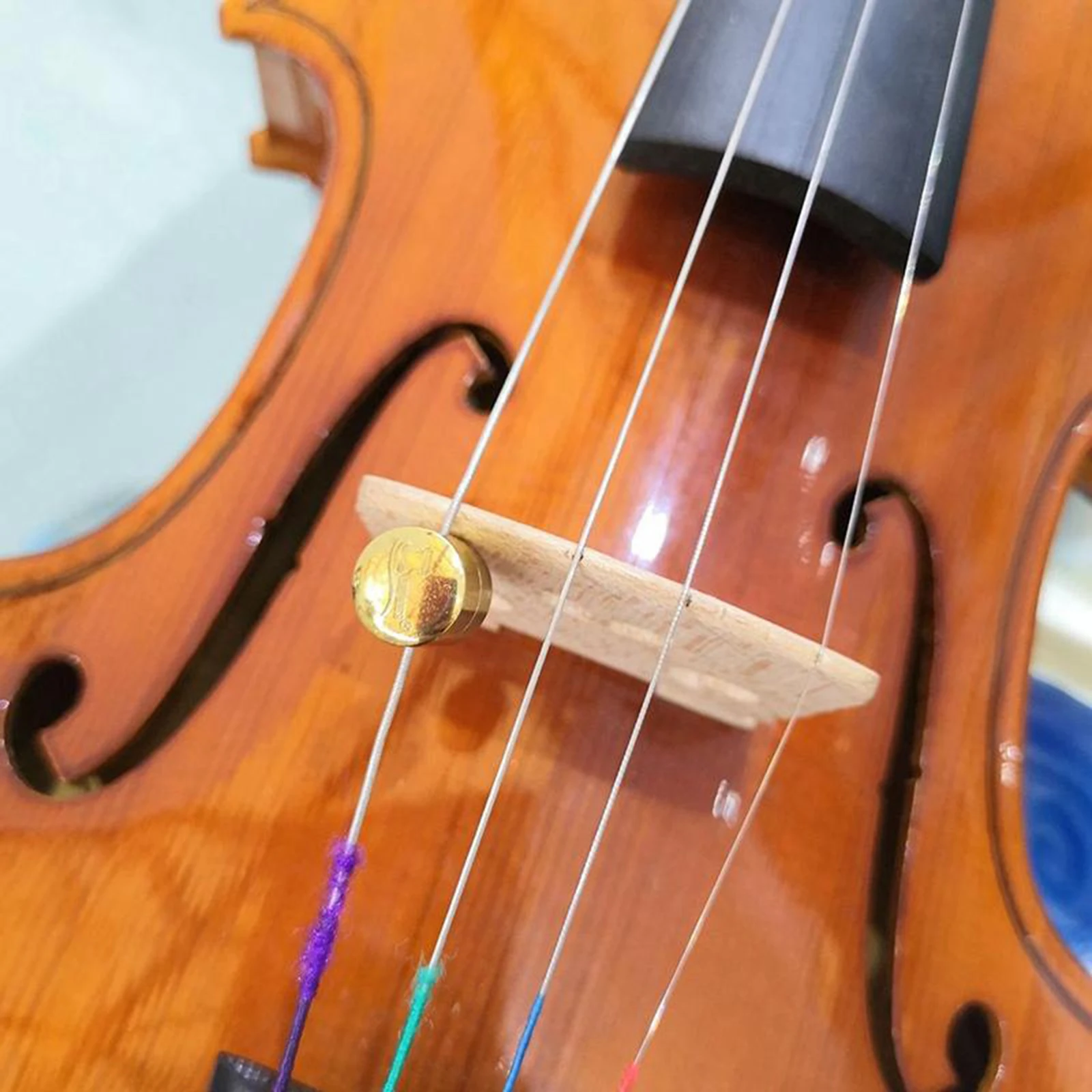 Jiayouy 2Pcs Adjustable Cello Wolf Tone Eliminator Wolf Tone Mute Suppressor Cello Parts and Accessories 