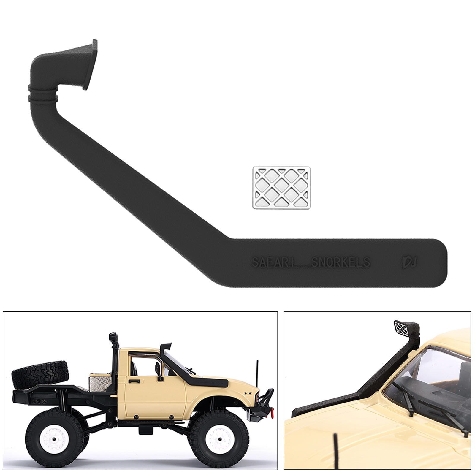 Accessories DIY Upgrades Parts Kit for WPL C14 C24 1/16 RC Truck Crawler