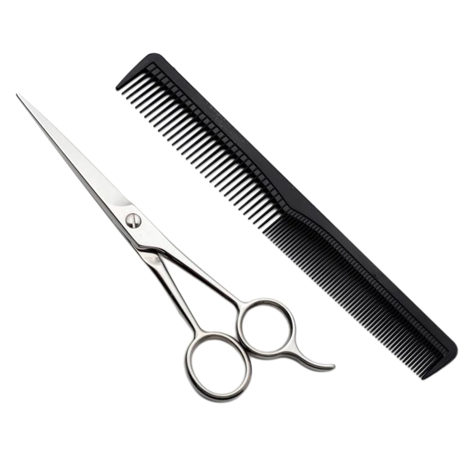 Hair Cutting Scissors 6.5 Overall Length Hairdressing Shears with Comb Hair Scissors Cutting Shears Hairdressing Comb
