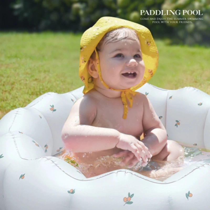 90cm inflável petal piscina para crianças piscina
