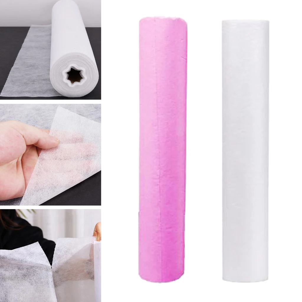 50 Pcs Disposable Bed Paper Sheet Massage Waxing Table Cover for Salon SPA Tattoo Supply Massage Bed Cover Headrest Paper Roll