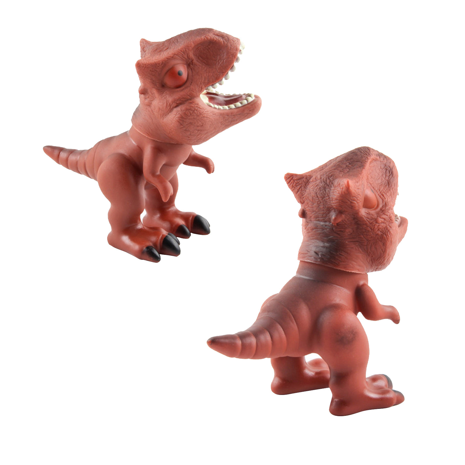 Modelo de Dinossauro de Borracha Brinquedos do Dinossauro dos Desenhos Animados da Primeira Bonito Macia Realista Rotativo Infância Educação Cognitiva Montessori Brinquedo 3d 4 brinquedo realista dinossauro giratório de desenhos animados