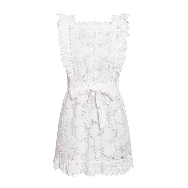 Waliicorners Lace Floral Ruffle Mini Dress Vintage Party Casual Dresses Elegant Dress 7 H55e761ef477b40c5b5157d08e73d032cB