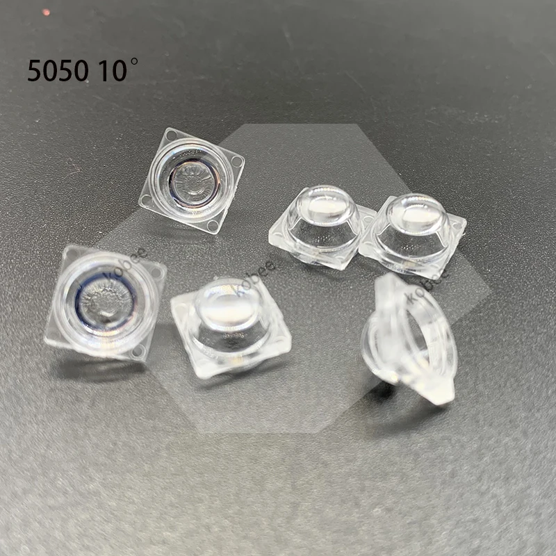 5x SMD LED Lens For 5050 Angle 30 ° 60 ° 140 ° degrees Lenses spread lights diodes 