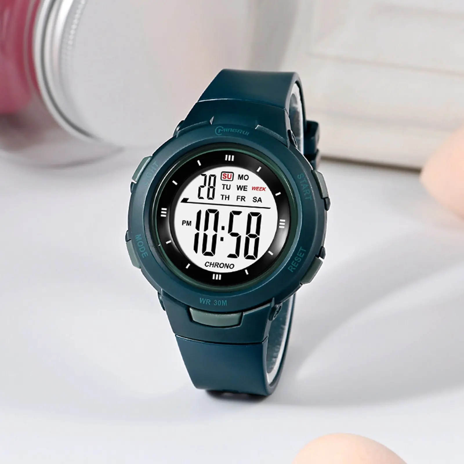 Boys Girls Sport Digital Watch Waterproof Electronic Watches Wrist Watch with Alarm Stopwatch Calendar EL Light for Kids