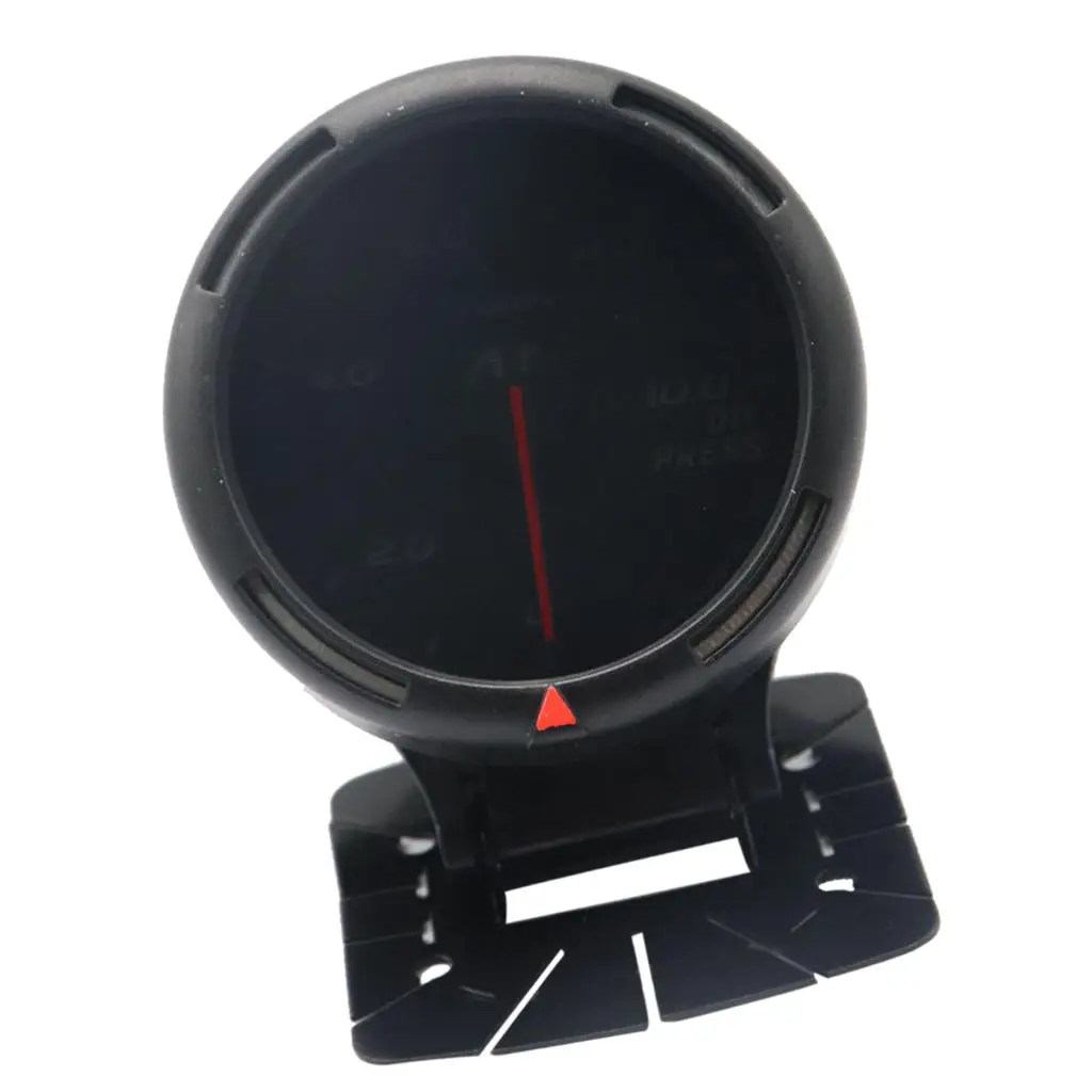 70 Mm Oil Pressure Meter, 120 Psi, Adjustable 64 Color Backlight, 12 V, Sensor