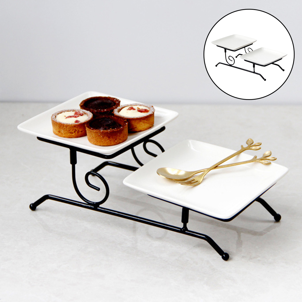 Cupcake Stand Candy Fruit Dining Display Plate Tray Weedings Kitchen Decor