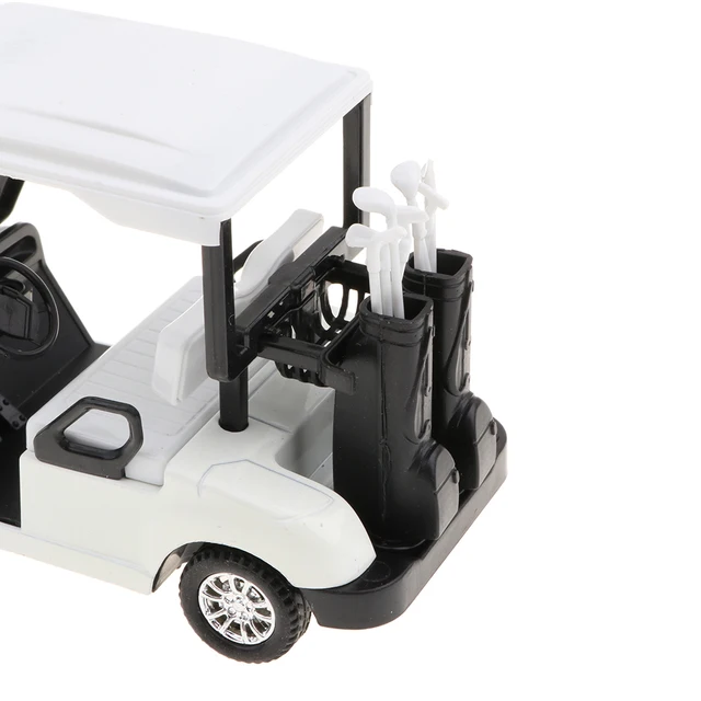 1:20 Scale Mini Alloy Pull Back Golf Cart with Club Diecast Model Toy  Collectibles Vehicle Playset Decor Kit Birthday Gift-White - AliExpress