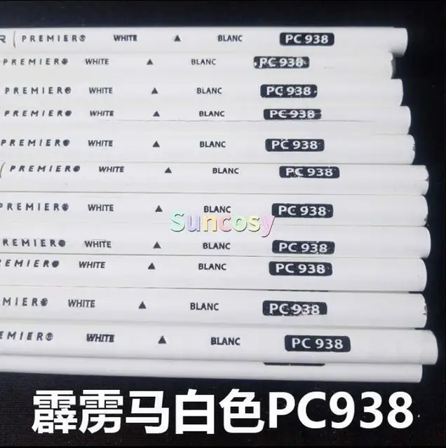 Prismacolor Premier PC938 (3365) White Colored Pencils, Box of 12 -  AliExpress