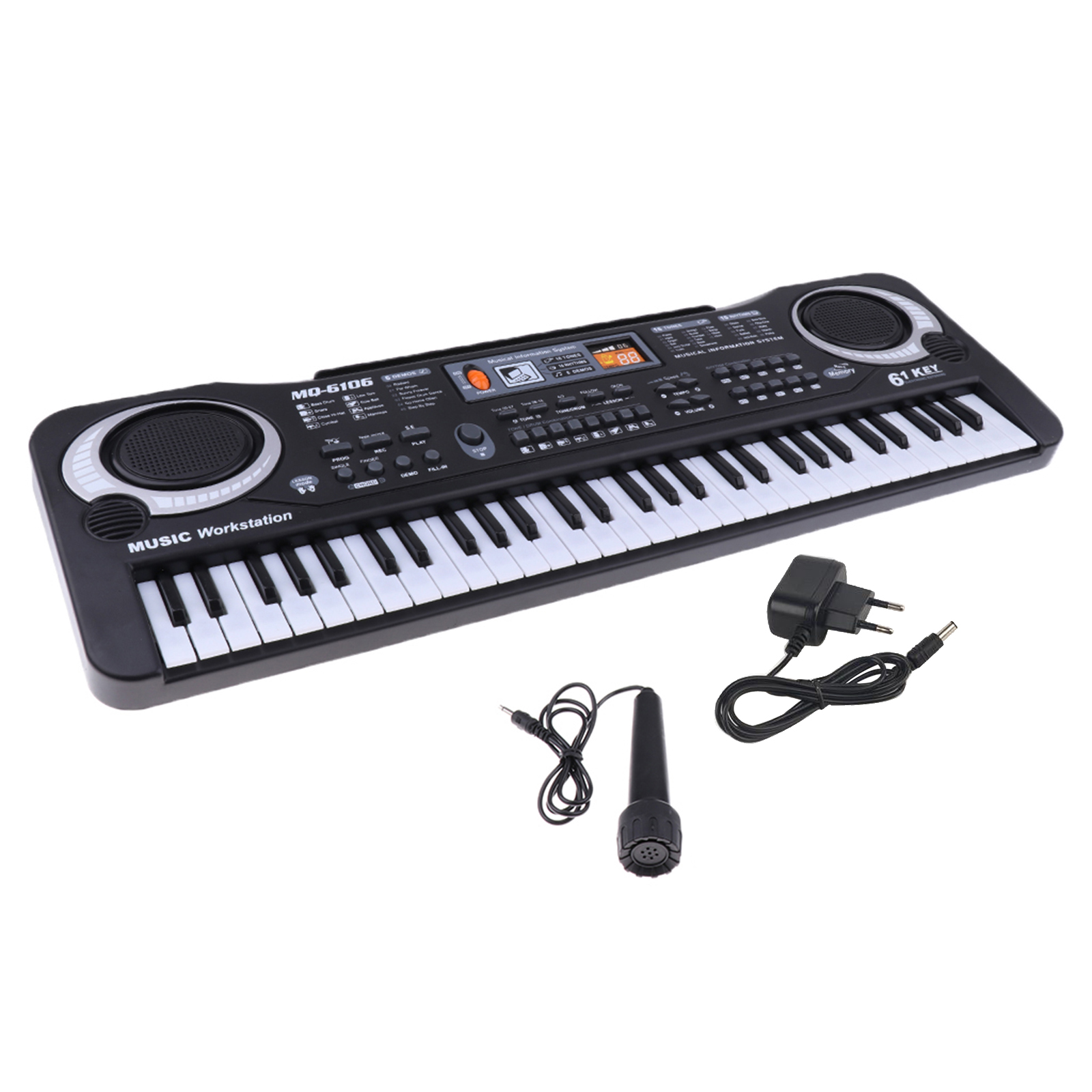 61 Keys Digital Music Electronic Keyboard Key Board Electric Piano Kids Gift