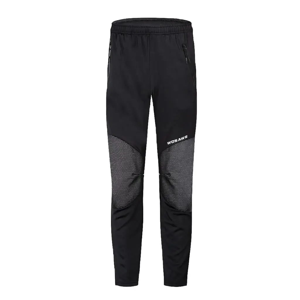 Winter Fleece Windproof Thermal Warm Long Pants for Cycling Running Hiking Fishing Outdoor Multi Sports Pants