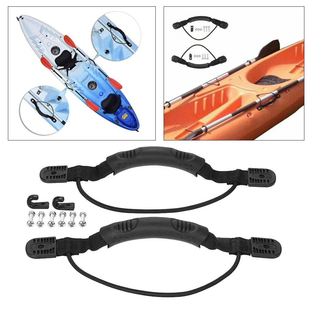 2PCS/Set Kayak Moulded Webbing Handles Replacement Accessories for Ocean Kayak 