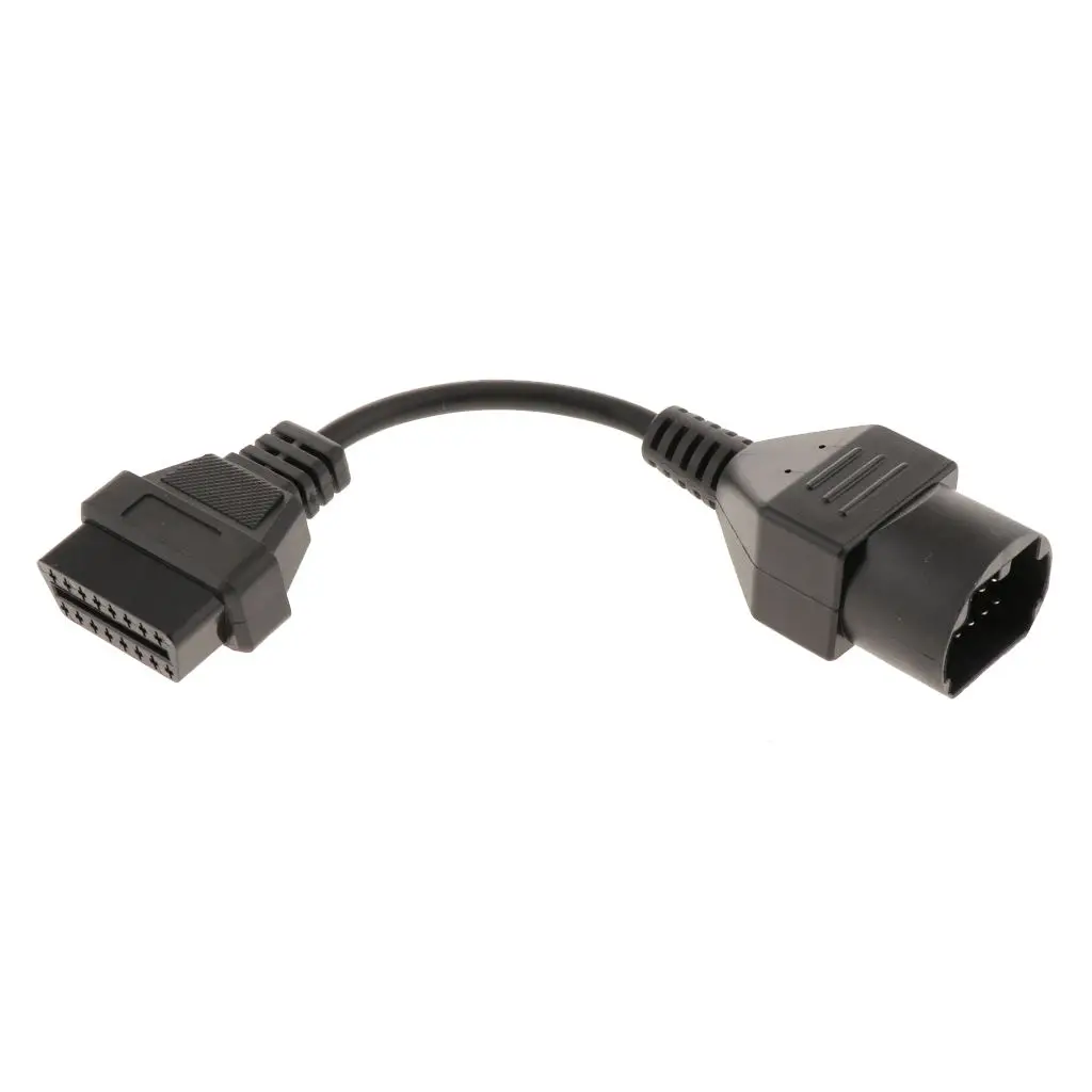 Car 17 Pin OBD1 To 16 Pin OBD2 Diagnostic Connector Adapter Cable For Mazda