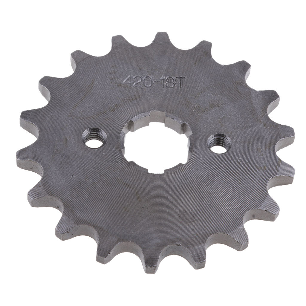 18T 18 Teeth 20mm Front Sprocket for 420 Chain 110CC 125CC 140CC Dirt Pit Trail Bike ATV Quad High quality for rust