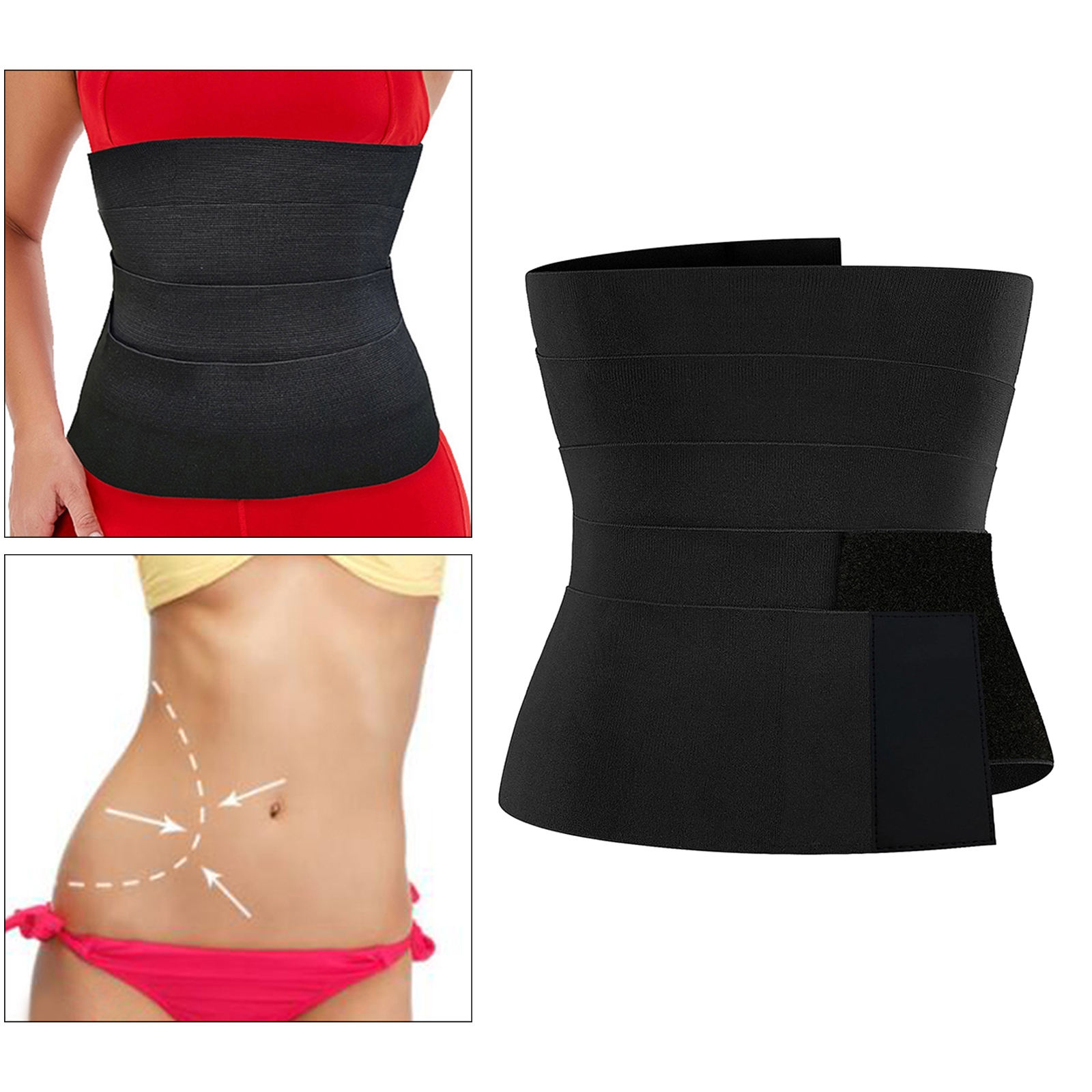 Waist Trainer Workout Sauna Waist Trimmer Ab Belt Tummy Wrap Waist Trimmer Belt Slim Sports Girdle Belt