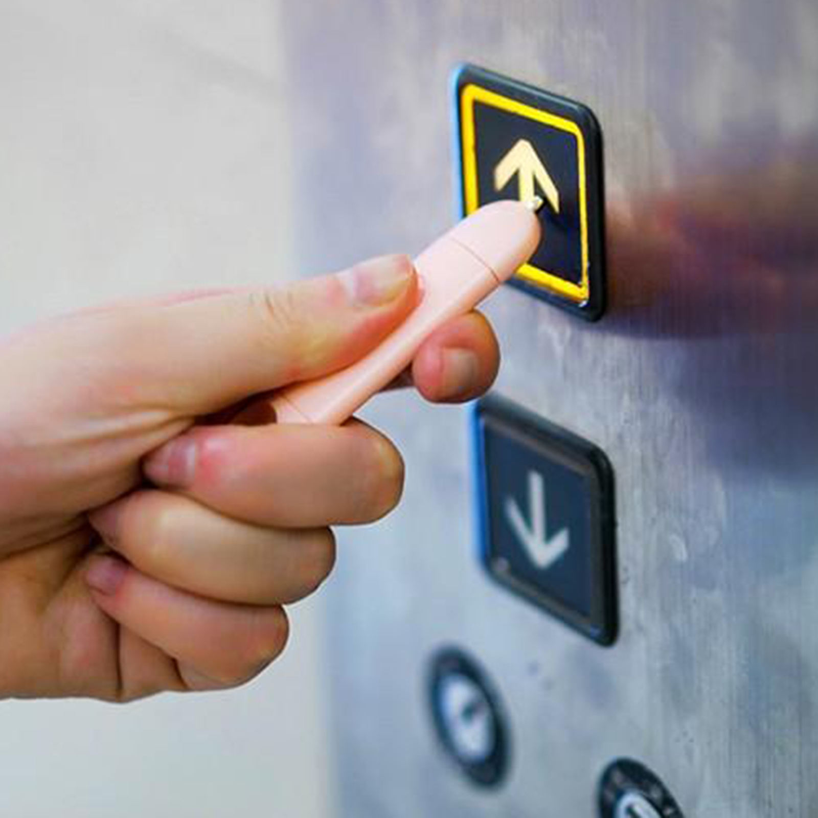 Portable Handheld Avoid Contacting No Touch Door Opener Tool Key Safe Sanitary Tool Anti-touch Press Elevator Button Hand Free