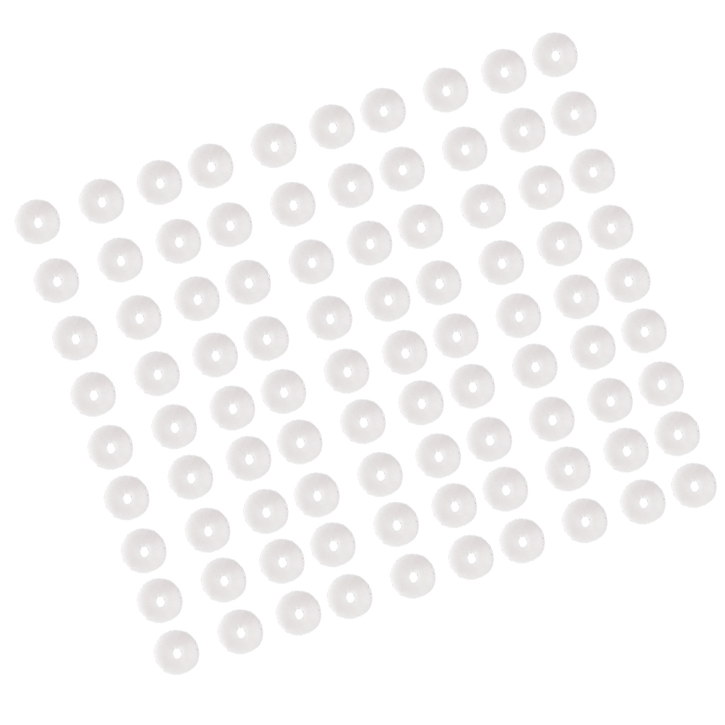 90 Pack Replacement Piano Keyboard Felt for Guitar Strap Lock Button