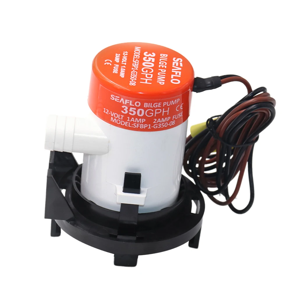 DC 12V Water 350GPH Bilge Pump for Submersible Motor Houseboat Accessories