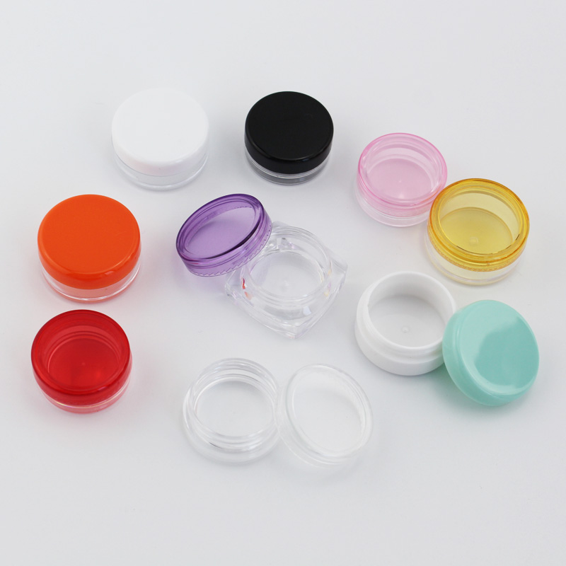 Best of 15pcs 2g 3g Empty Jars Refillable Mini Plastic Bottle Cosmetic Jar Container Small Round Bottle Little Cream Jar Solid Perfume Reviews & Tips