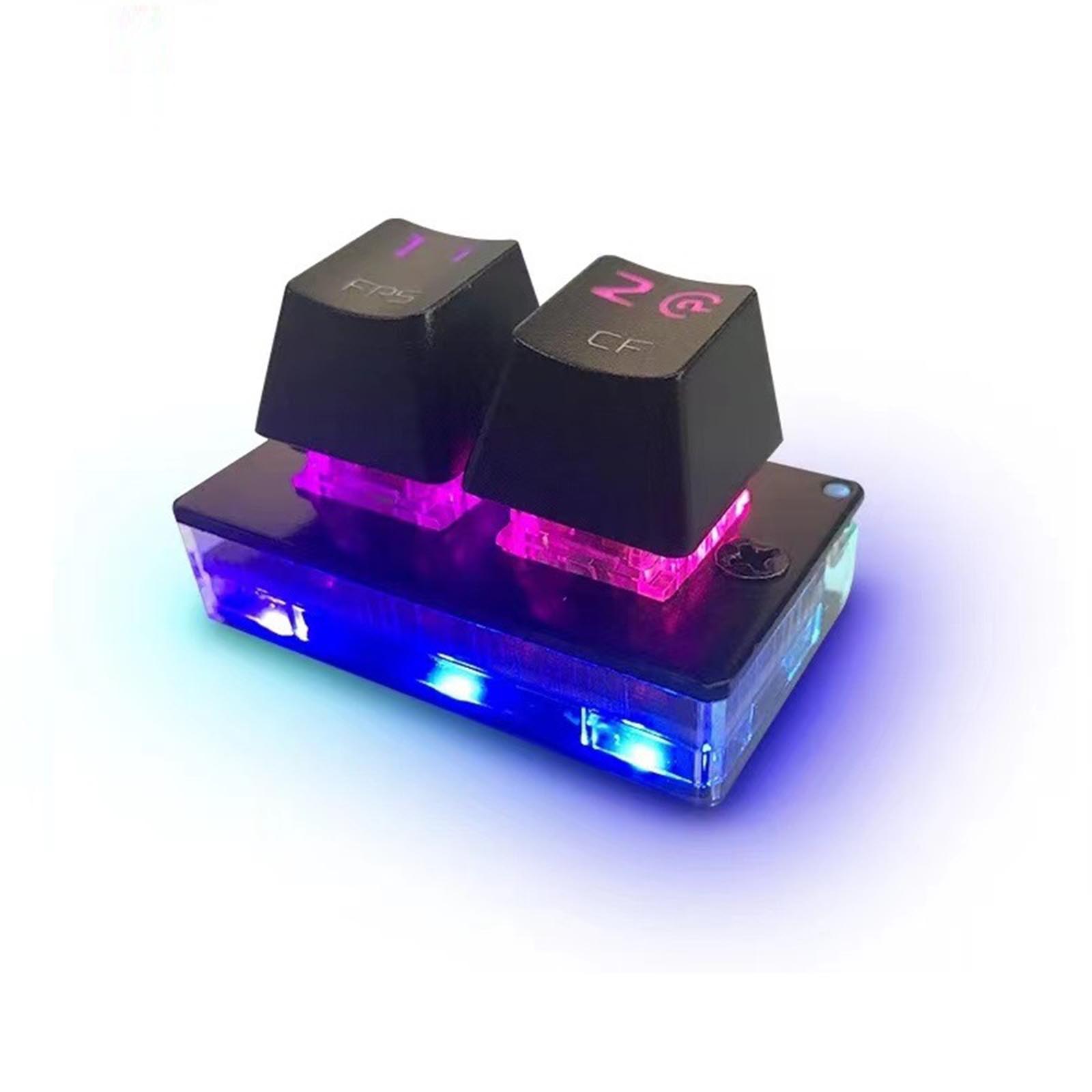 2-Key Keypad OSU Gaming Keyboards, Hot Swap, Detachable Professional Mechanical Keyboard for Gaming Laptop
