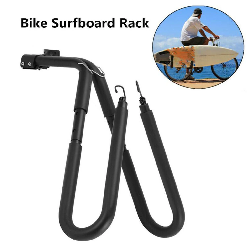 Bikes Mount Surfboard Bike Stand Rack Wakeboard Surfing Side Carrier Holder