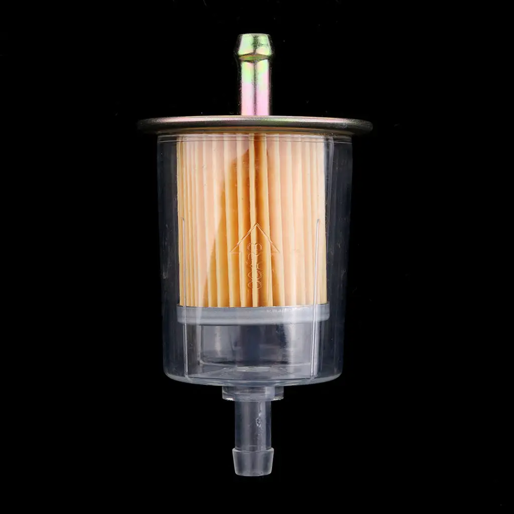 1 Pcs Motorcycle Inline Petrol  Fuel Line Filter For 9mm Motorbike Fuel Pipes Clean Engine Inline Gasoline Filter