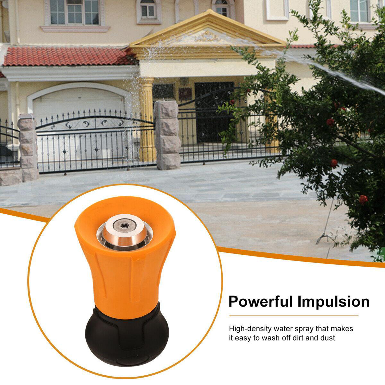 Garden Hose Nozzle Water Hose NozzleHigh Pressure Hose Nozzle Washing Car