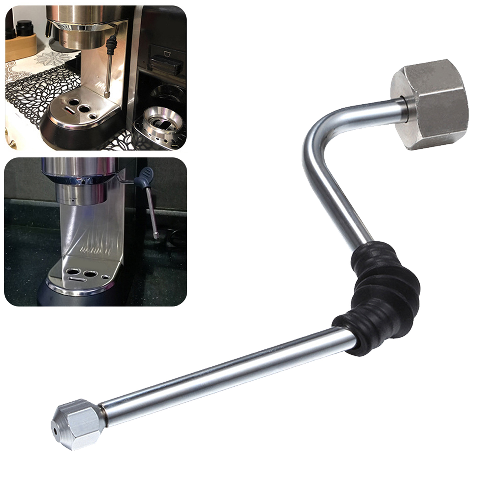 304 Stainless Steel Steam Wand Pipe for  680/685 Rancilio Coffee Accessories