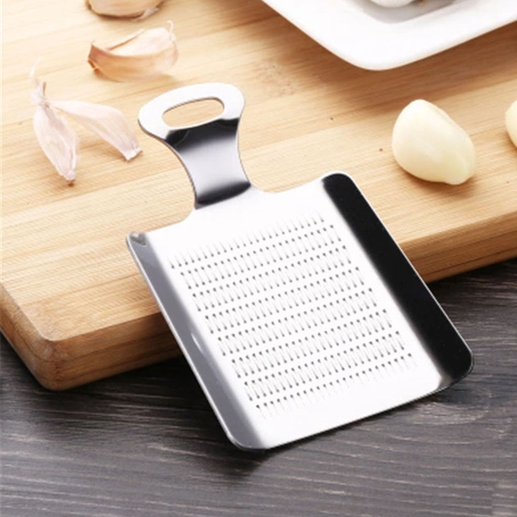 Stainless Steel Ginger Garlic Wasabi Grater Crusher Garlic Press Device Chopper Cutter Garlics Peeler Kitchen Tools