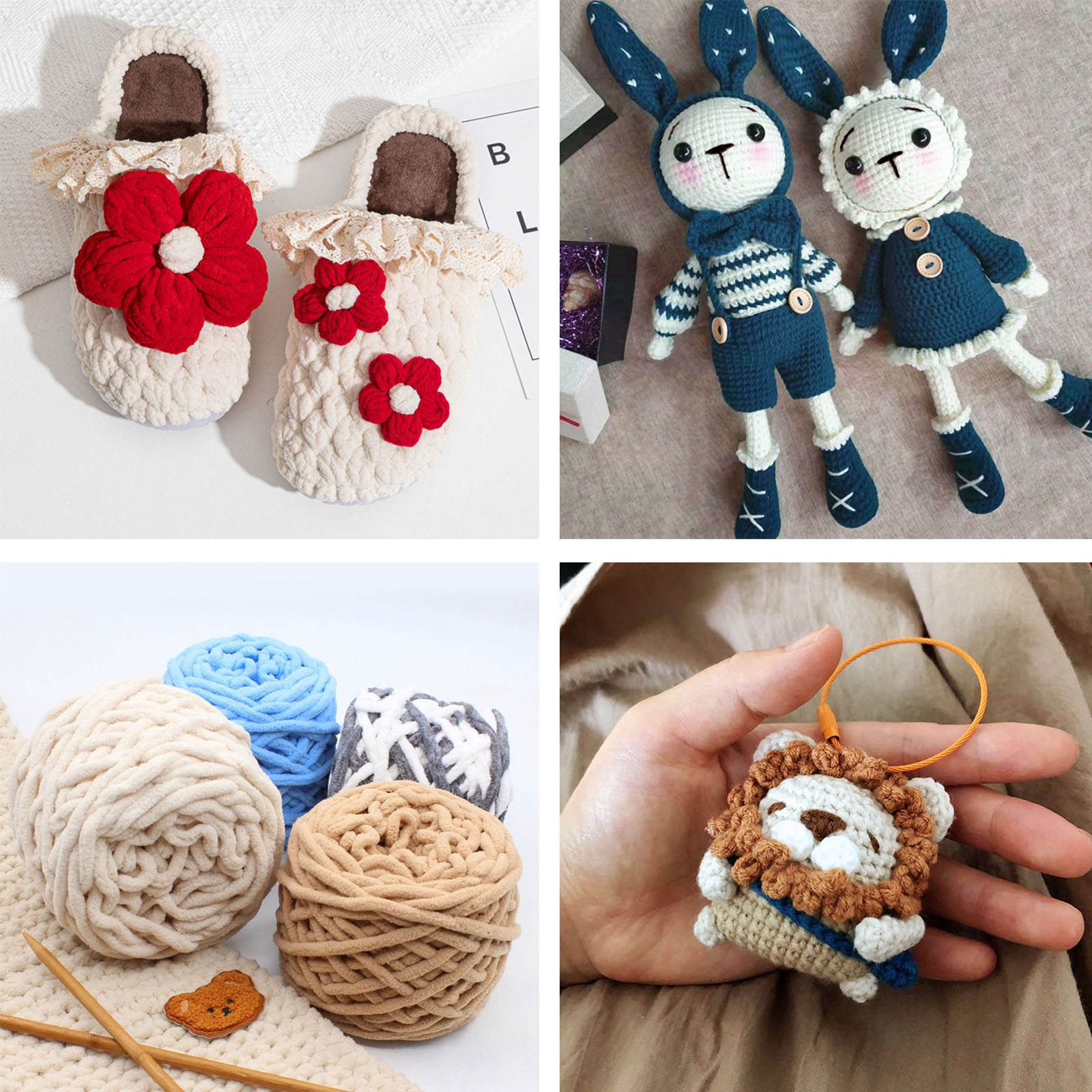 Yarn Wool Knitting Loom Rope Braided Maker Knitter Needle Tools Spool Maker for DIY Craft