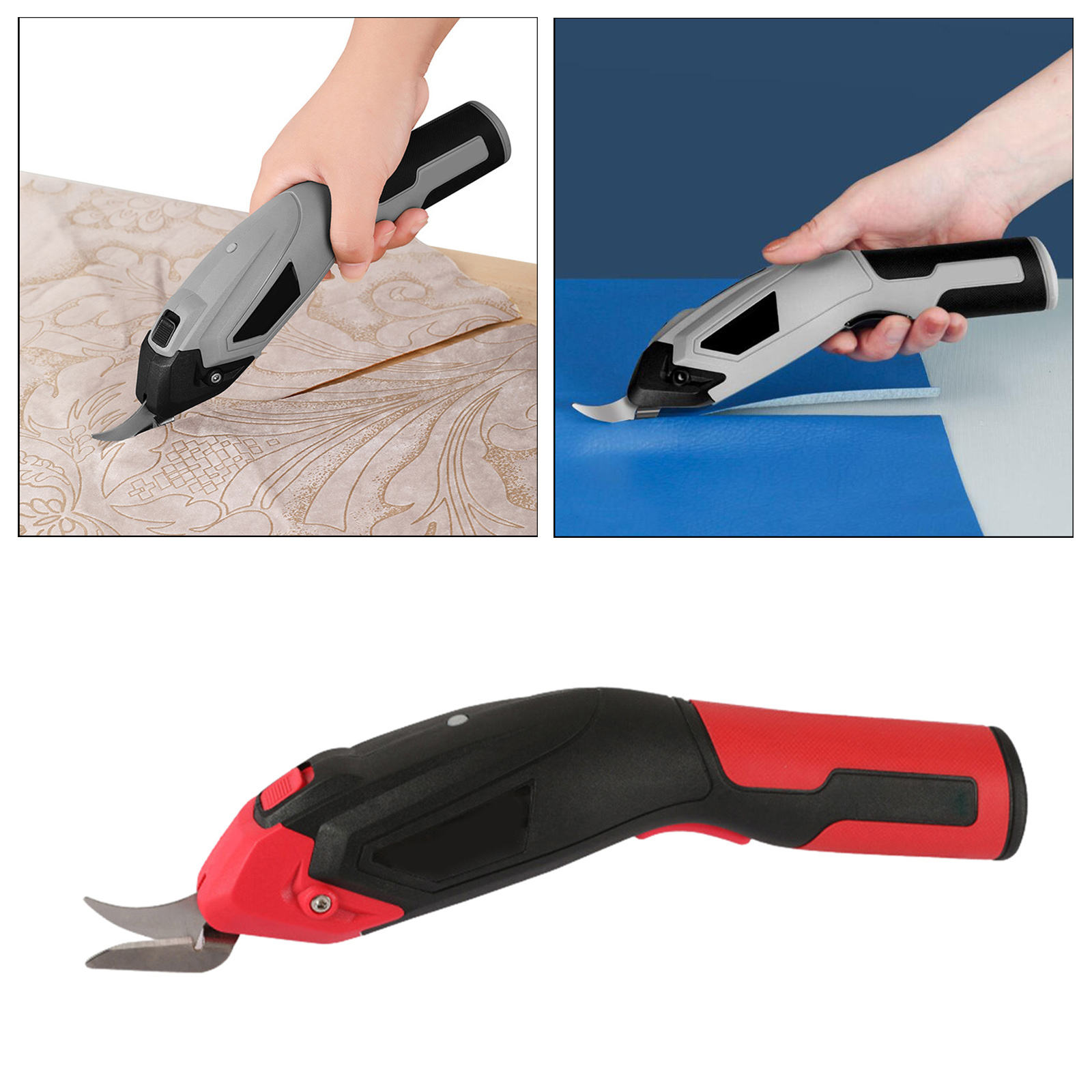 Electric Scissors, Cordless Scissors Box Cutter for Sewing Shears Cutting Crafting Scrapbooking Sewing Scissors, Rechargeable