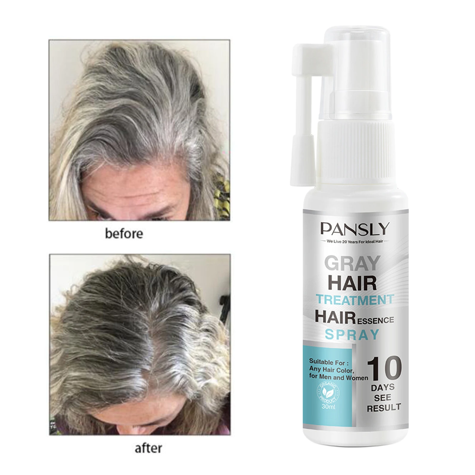 Herbal Cure White Hair Treatment Liquid Hair Spray Hair Care For Men Women  Beauty Hair Nourishes Repairs Scalp Treatment - Hair Care Product Sets -  AliExpress