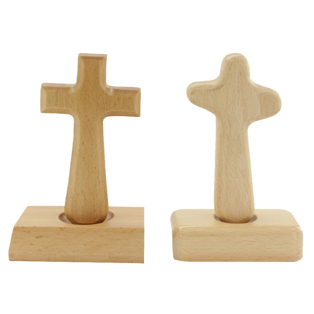 Wood Gifts Shop Hand Made Free Standing Wood Cross Wooden Table Cross Wood Standing Cross Table Altar Wood Cross