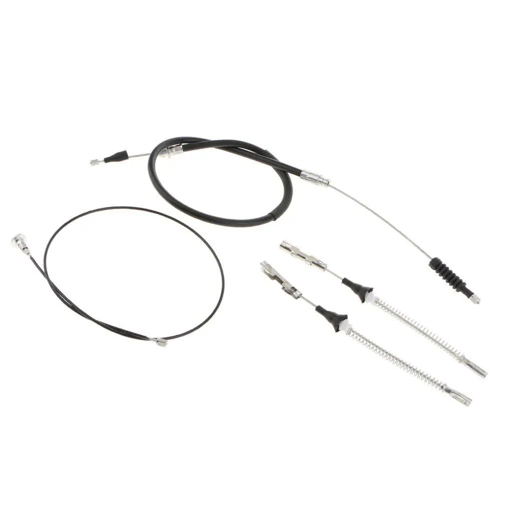 4 Pack/ Set Brand New And High Quality Parking Hand Brake Cable Set 90576453 , 90576454 , 93170227 , 93170228 for Opel Vauxhall