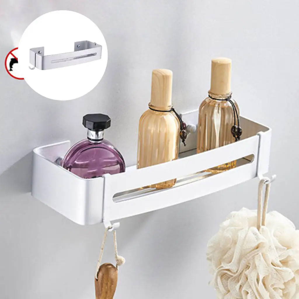 Corner Shelf Wall Mounted Bathroom Shelf Aluminum Bath Shower Shelf Bath Shampoo Holder Corner shelf