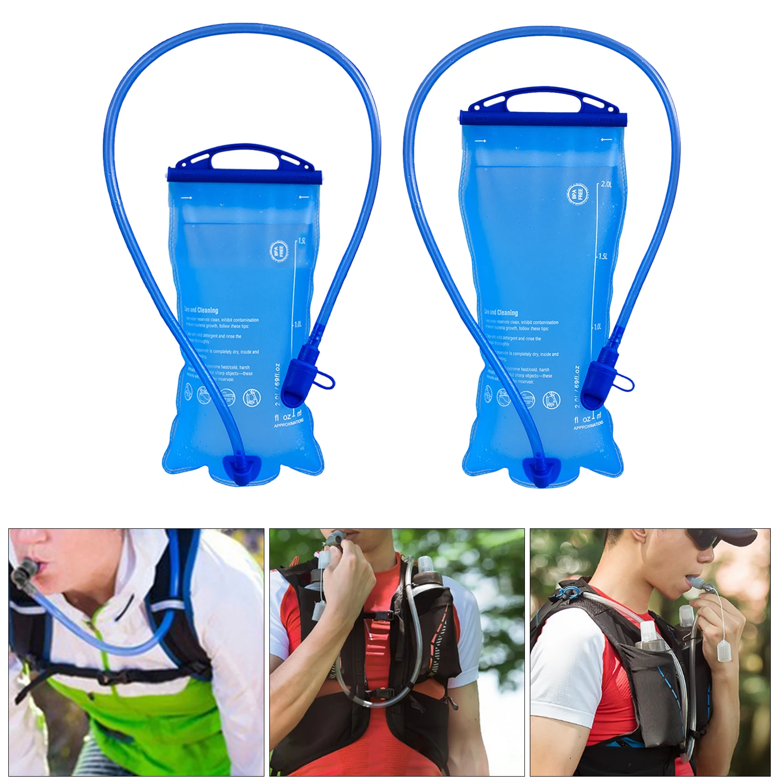 Drinking Water Bag Hydration Bladder Outdoor Running Sports Climbing Camping