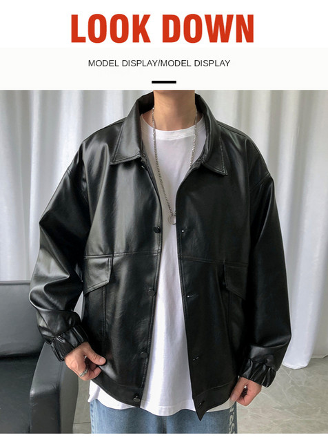 Madewell Washed Leather Jacket|men's Faux Leather Jacket
