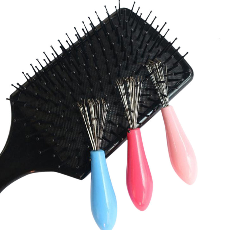 Best of New Mini Hair Brush Combs Cleaner Embedded Tool Plastic Cleaning Remover Handle Tangle Hair Brush Hair Care Salon Styling Tools Reviews & Tips