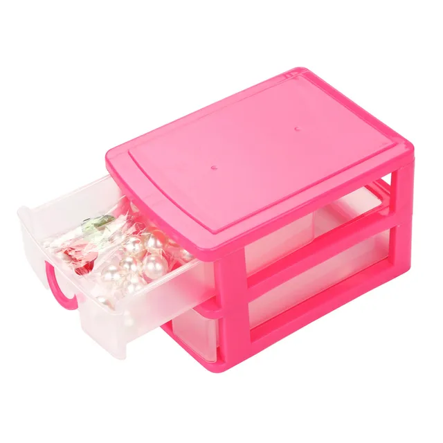 SAFIGLE Mini Plastic Drawer Organizer Plastic Storage Drawers Storage Bins  with Drawers Home Office School Desktop Organizer Small Storage Drawer for